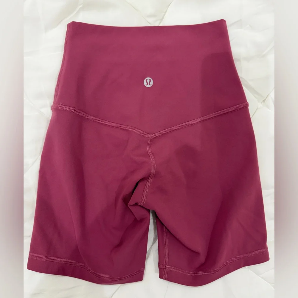 lululemon athletica Align size 0 Women's Plum Bike Shorts